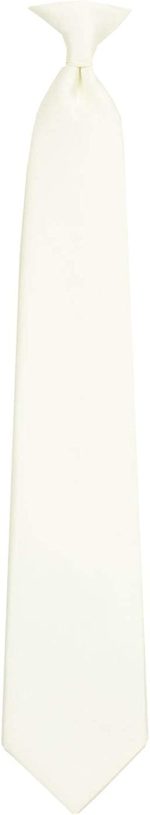 Mens Solid Color Clip On Easy to Remove Clip Necktie Ties - Image 2
